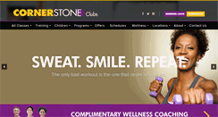 Desktop Screenshot of cornerstoneclubs.com